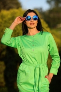 Dress-shirt of light green color - Фото