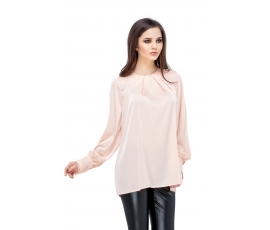 Blouse powdery colors with wide sleeves